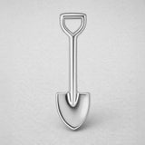 950 Platinum - Garden Shovel Charm