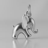 950 Platinum - Baby Elephant Charm