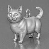 950 Platinum - Munchkin Cat Charm