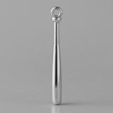 950 Platinum - Baseball Bat Charm