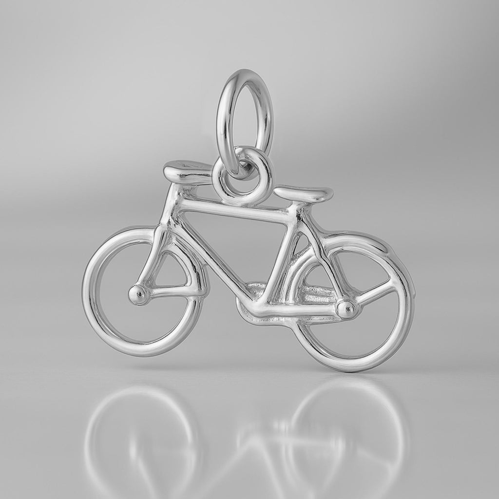 950 Platinum - Classic Bicycle Charm