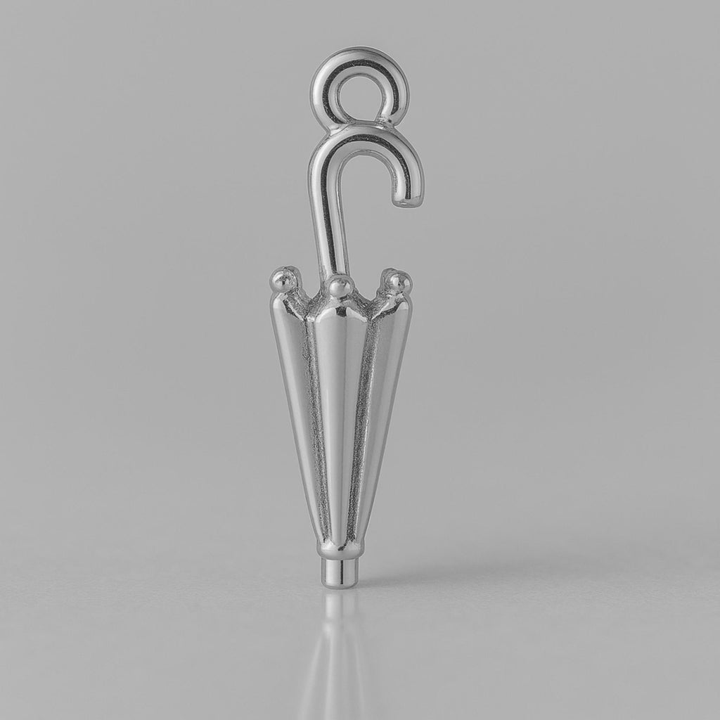 950 Platinum - Classic Umbrella Charm