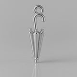 950 Platinum - Classic Umbrella Charm
