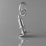 950 Platinum - Vintage Candlestick Charm
