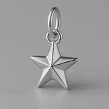 950 Platinum - North Star Charm