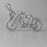 950 Platinum - Vintage Motorbike Charm
