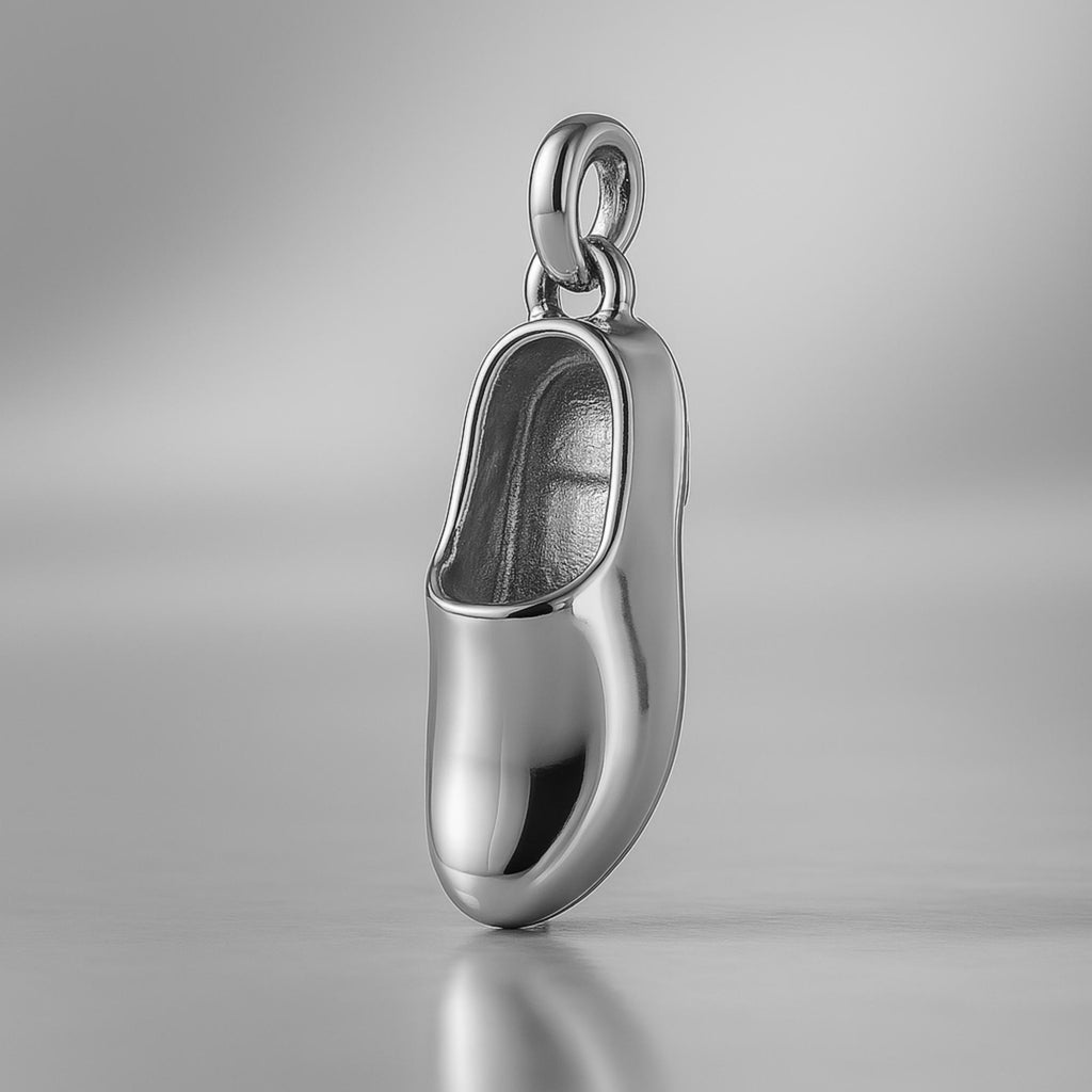 950 Platinum - Dutch Clog Charm