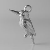 950 Platinum - Laughing Kookaburra Charm