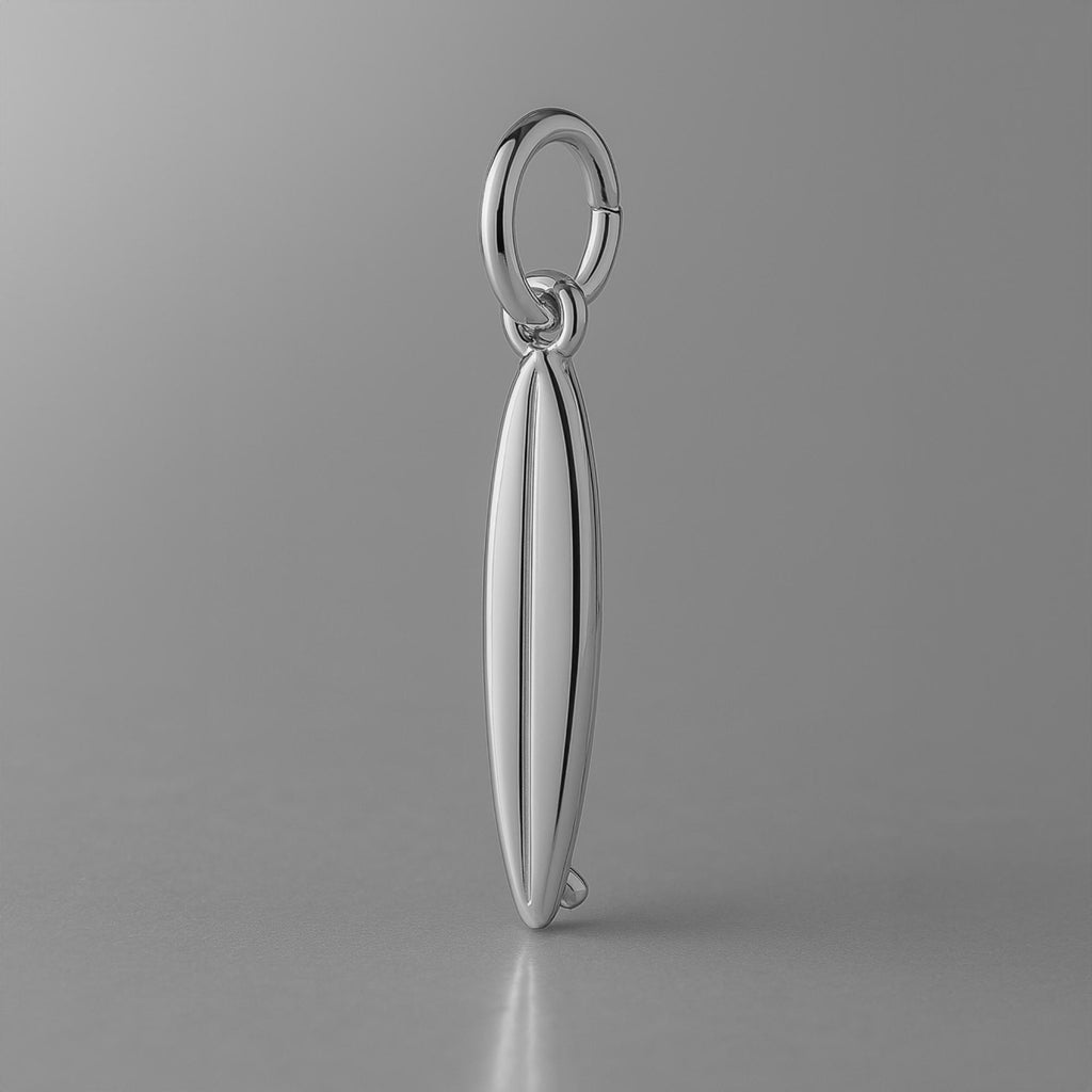 950 Platinum - Shortboard Surfboard Charm