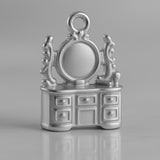 950 Platinum - Vanity Dresser Charm