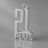 950 Platinum - 21 Plus Monogram Charm