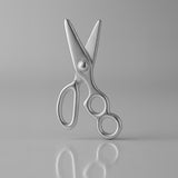 950 Platinum - Hair Stylist Scissors Charm