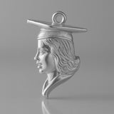 950 Platinum - College Graduate Charm