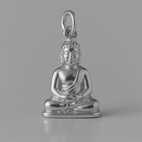 950 Platinum - Classic Buddha Charm