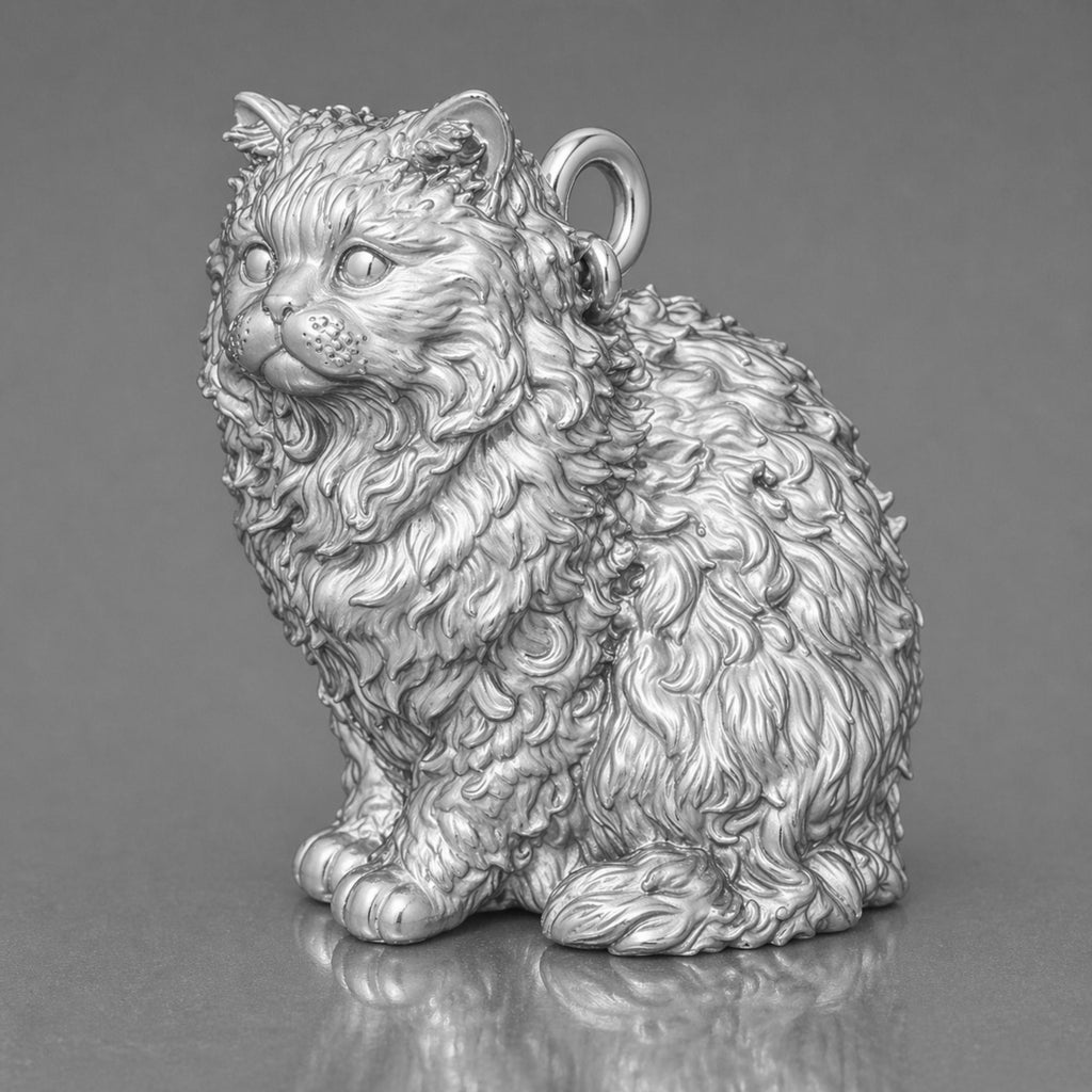 950 Platinum - Selkirk Rex Cat Charm