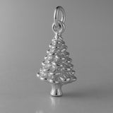 950 Platinum - Classic Christmas Tree Charm