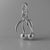 950 Platinum - Classic Cherries Charm