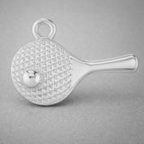950 Platinum - Table Tennis Paddle Charm