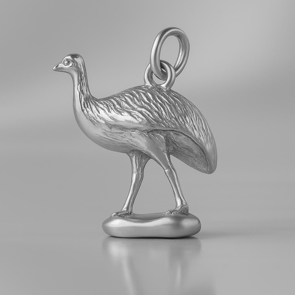 950 Platinum - Rothschild Emu Charm
