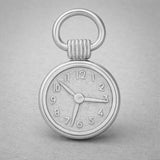 950 Platinum - Vintage Pocket Watch Charm