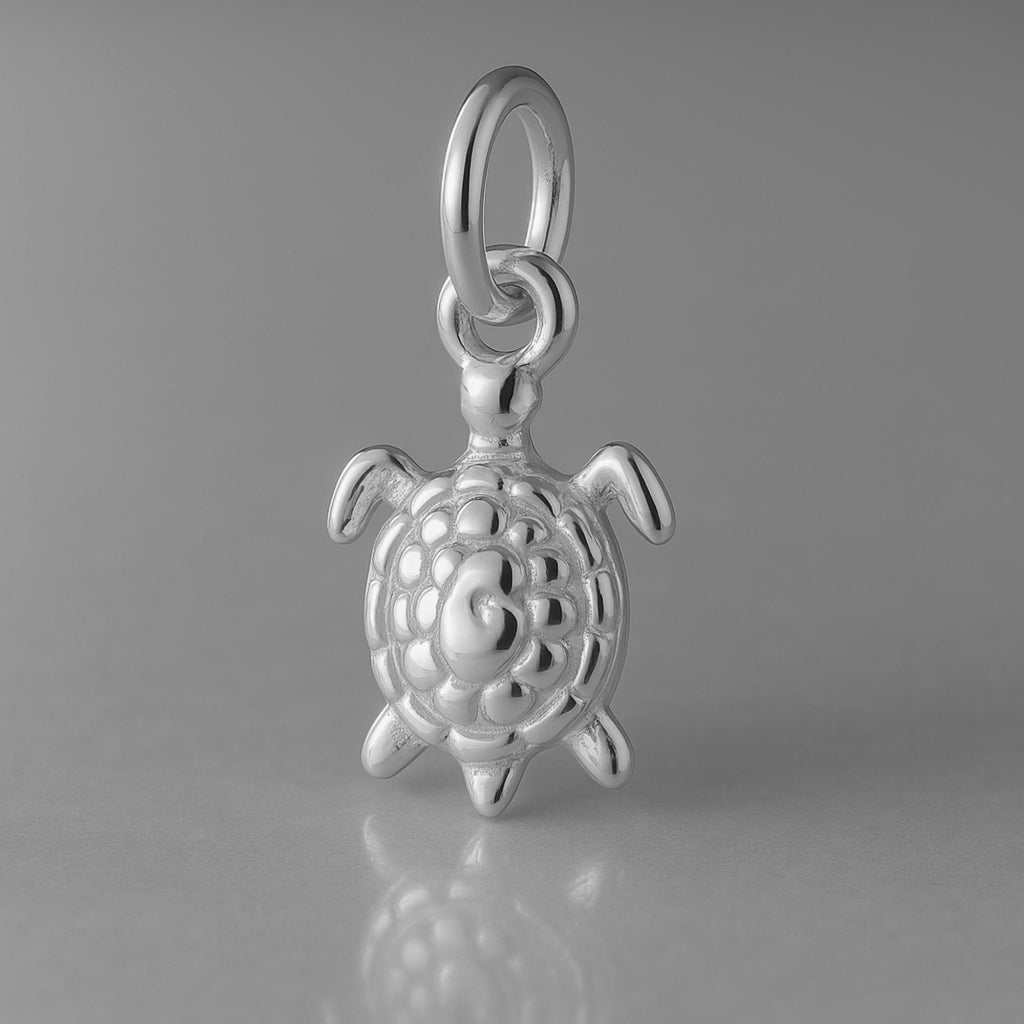 950 Platinum - Reef Turtle Charm