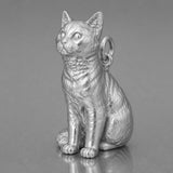 950 Platinum - European Shorthair Cat Charm