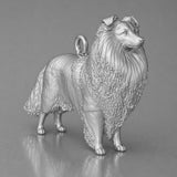 950 Platinum - Shetland Sheepdog Charm