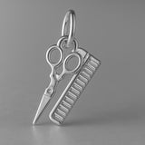 950 Platinum - Barber Trinkets Charm