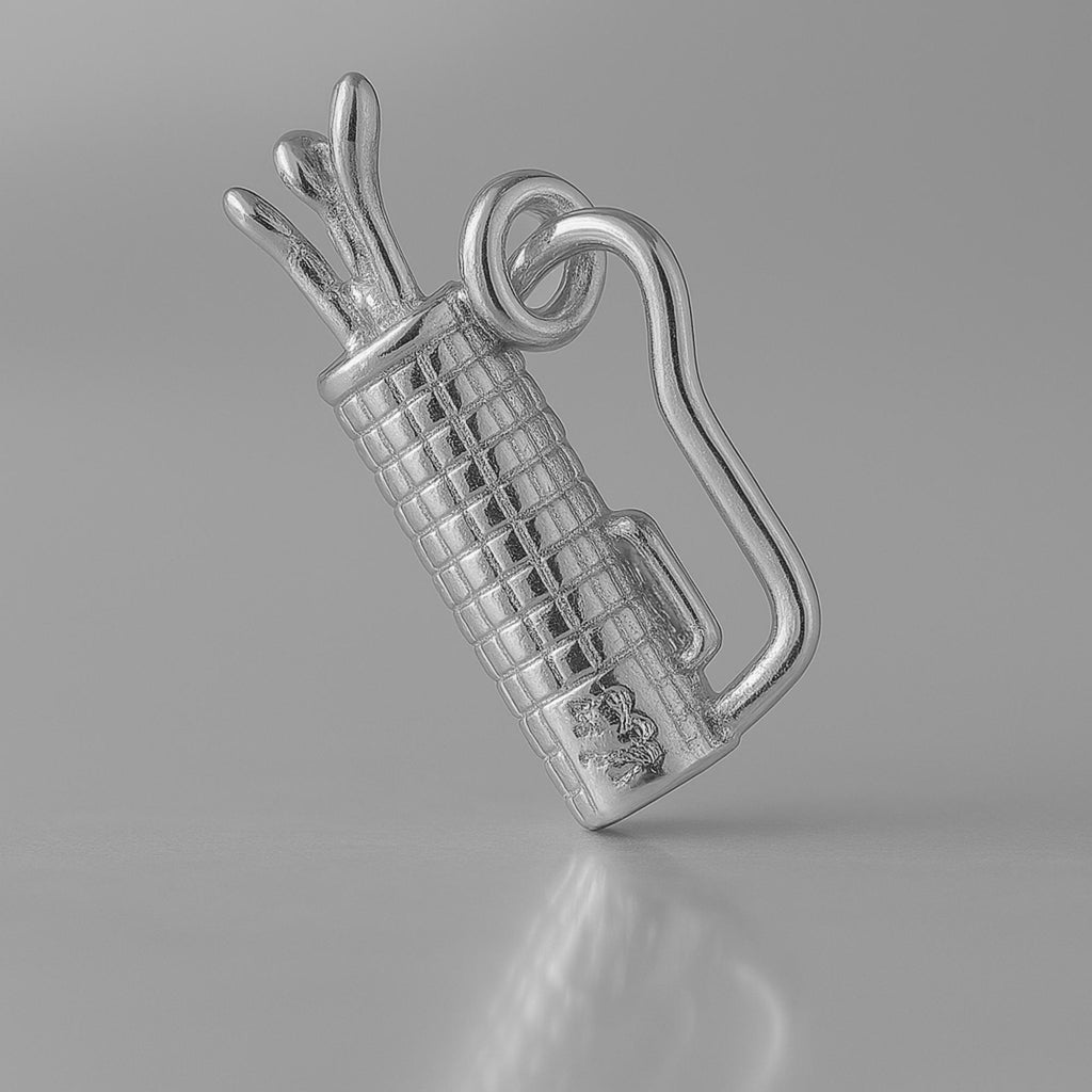 950 Platinum - Classic Golf Bag Charm