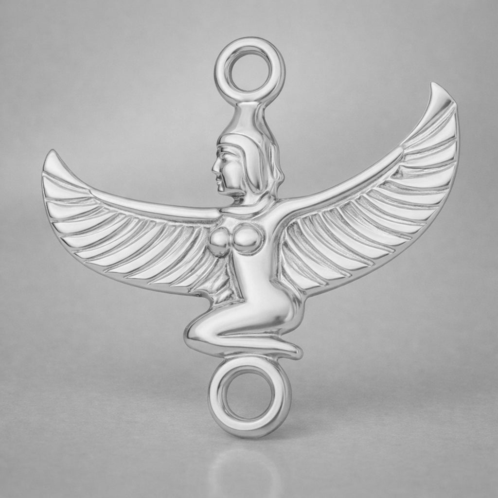 950 Platinum - Egyptian Isis Charm