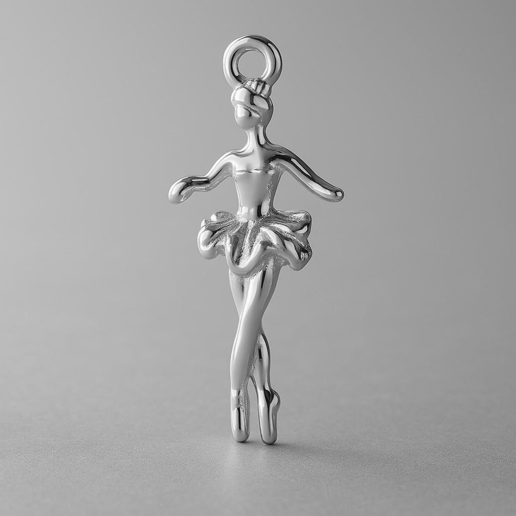 950 Platinum - Enpointe Ballerina Charm