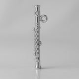 950 Platinum - Piccolo Flute Charm