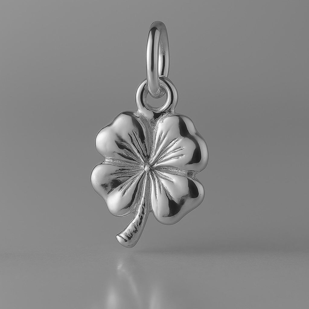 950 Platinum - Classic Four-Leaf Clover Charm