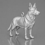 950 Platinum - German Shepherd Dog Charm