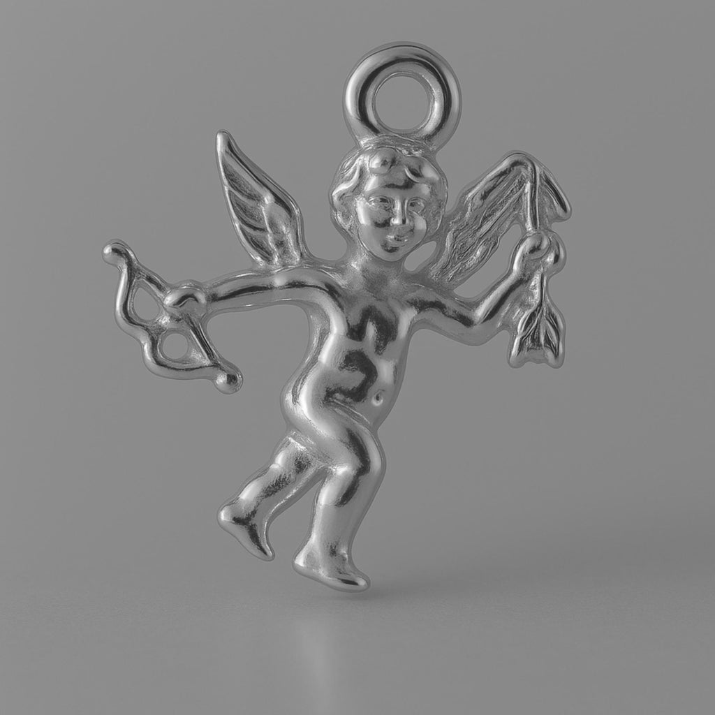 950 Platinum - Cupid of Peace Charm