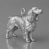 950 Platinum - English Springer Spaniel Dog Charm