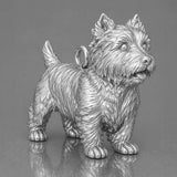 950 Platinum - West Highland White Terrier Dog Charm