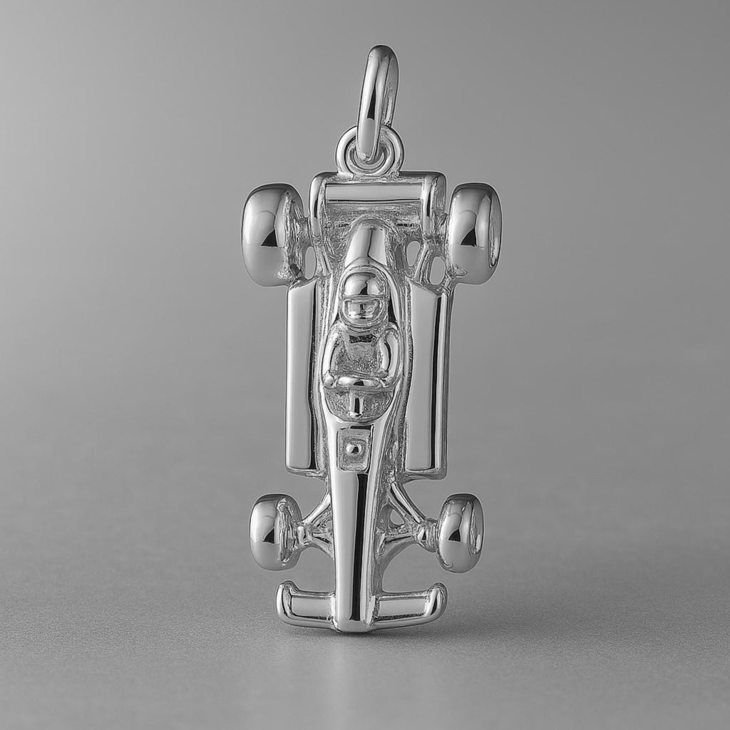 950 Platinum - Formula 1 Racing Car Charm