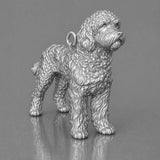 950 Platinum - Labradoodle Dog Charm