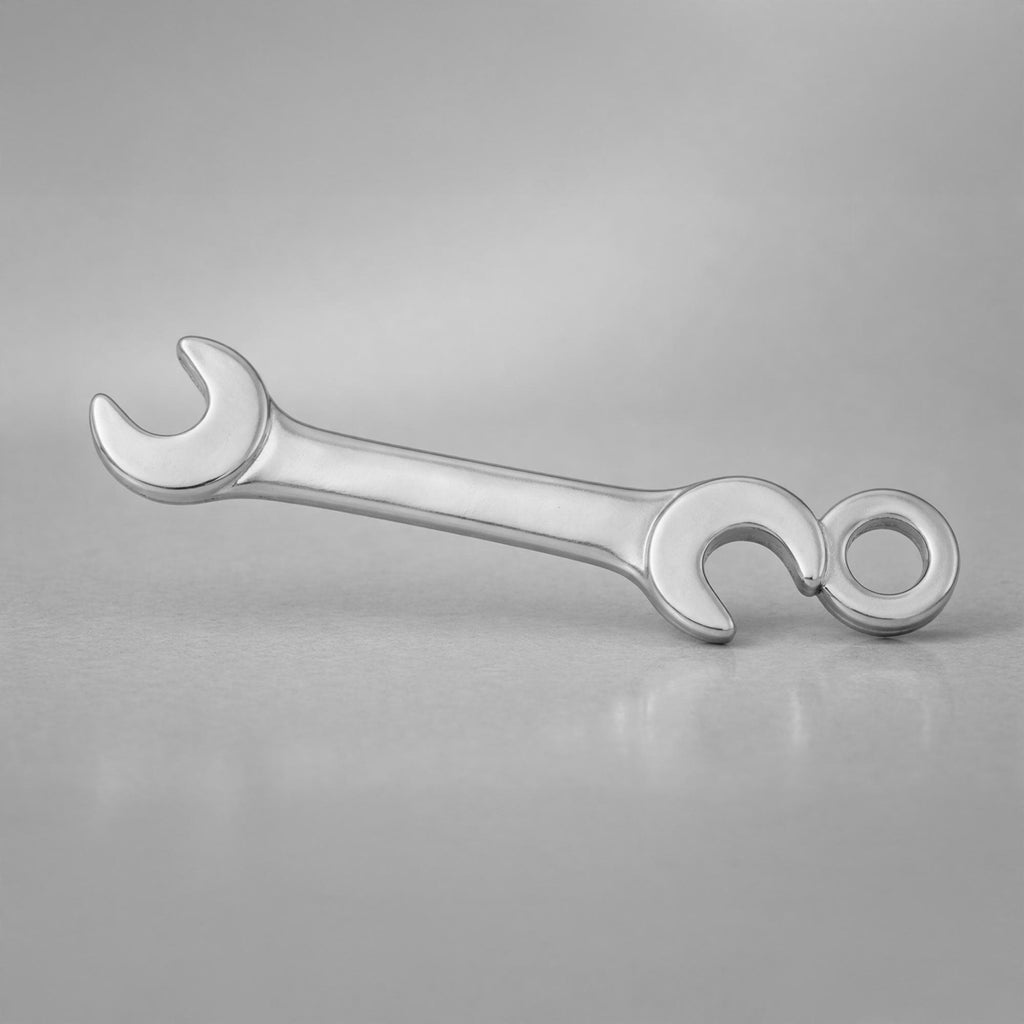 950 Platinum - Open End Wrench Charm