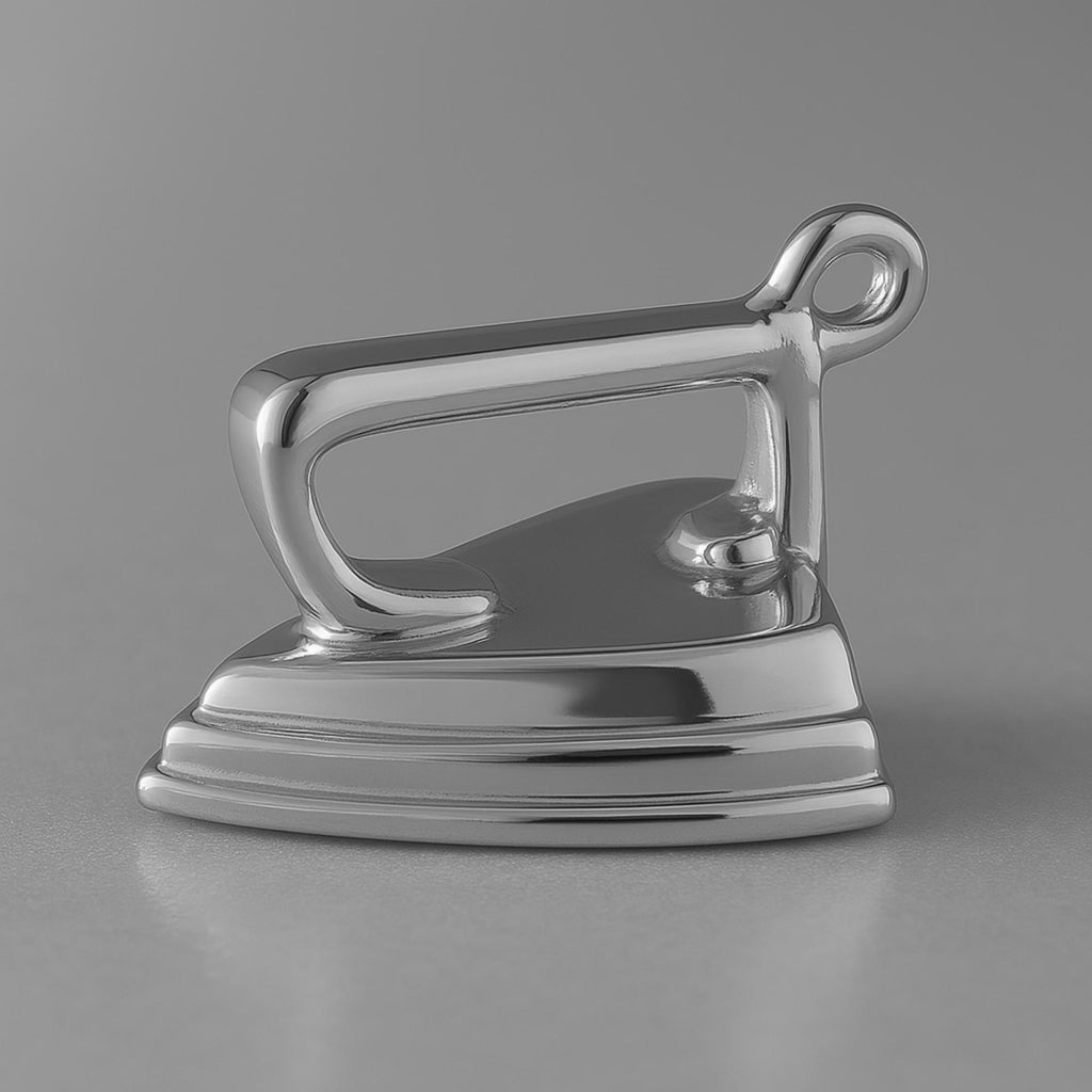 950 Platinum - Vintage Iron Charm