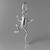 950 Platinum - Pond Frog Charm