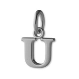 950 Platinum - Petite Letter Charm