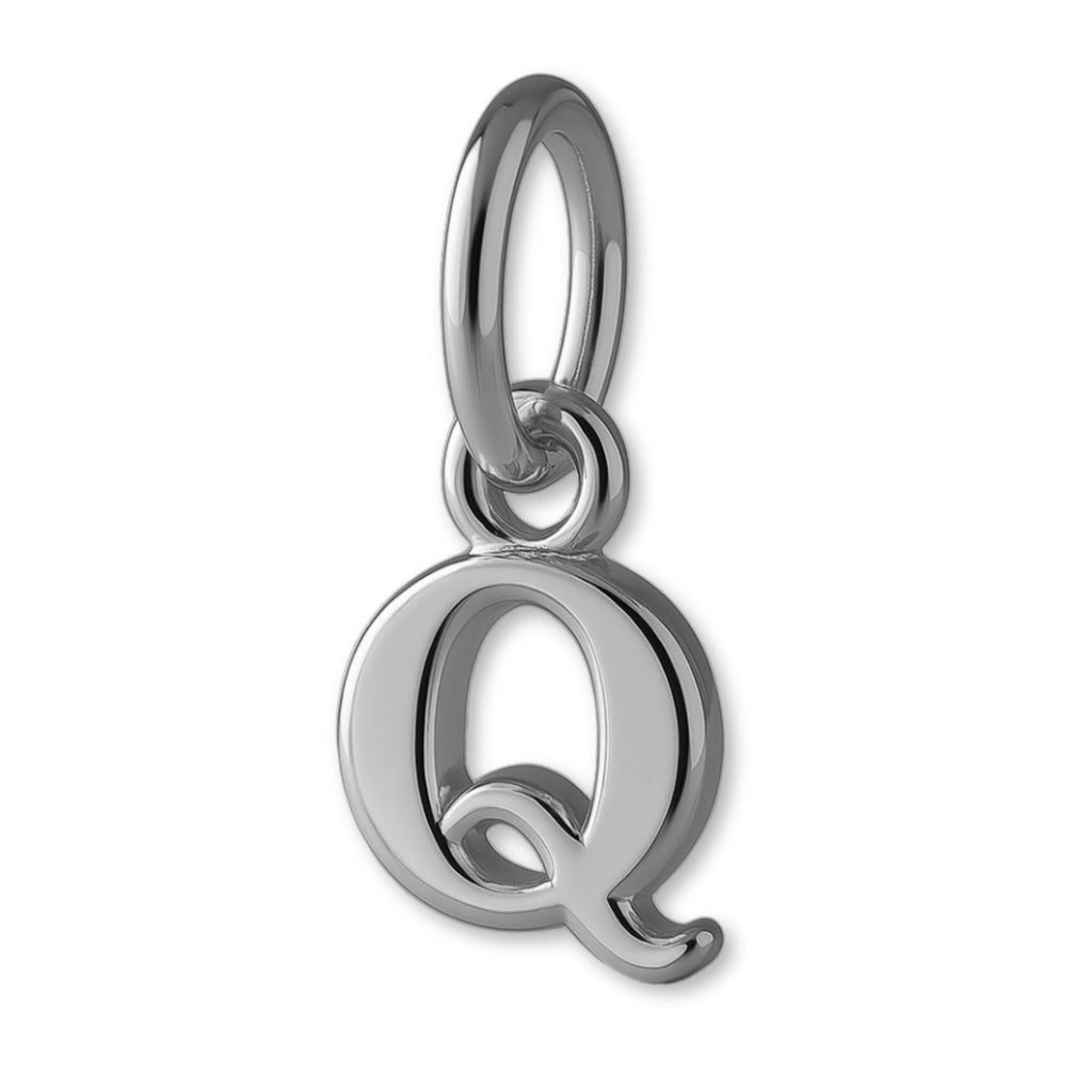 950 Platinum - Petite Letter Charm