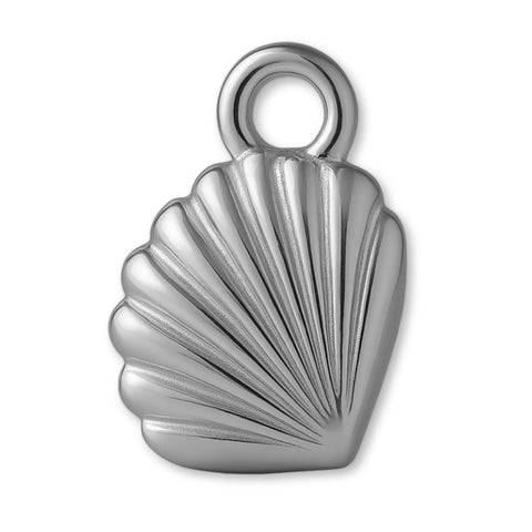 950 Platinum - Lagoon Cockle Shell Charm