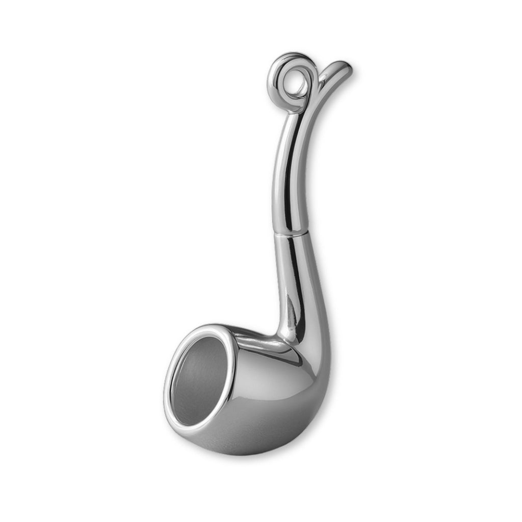 950 Platinum - Classic Tobacco Pipe Charm