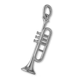 950 Platinum - Herald Trumpet Charm