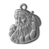950 Platinum - Santa Claus Portrait Charm