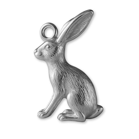950 Platinum - Scrub Hare Charm