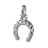 950 Platinum - Traditional Horseshoe Charm